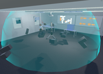 PASCAL - A Collaboration Technique Between Non-Collocated Avatars in Large Collaborative Virtual Environments